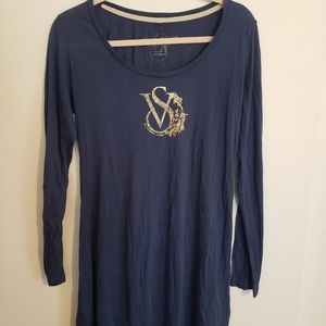 Victoria's Secret blue nightgown size medium
